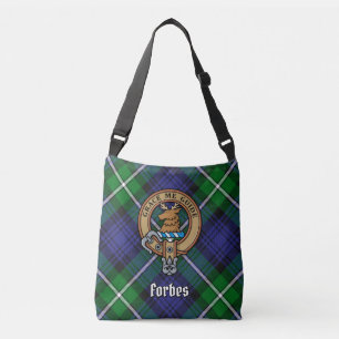 Sac Ajustable Clan Forbes Crest sur Tartan