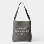 Sac Ajustable Clan Gordon Tartan Patiné (Dos)