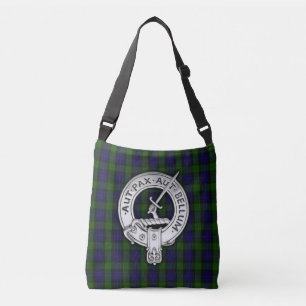 Sac Ajustable Clan Gunn Crest & Tartan