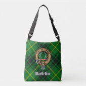 Sac Ajustable Clan MacArthur Crest sur Tartan (Devant)