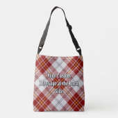 Sac Ajustable Clan MacPherson Robe Rouge Tartan (Dos)
