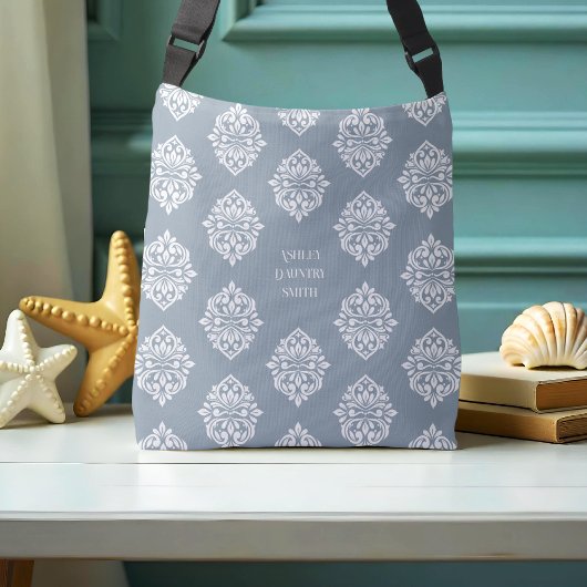 Sac Ajustable Classé Damask Regency Cadet Grey