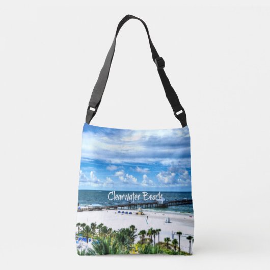Sac Ajustable Clearwater Beach, Floride, destination de vacances (Dos)
