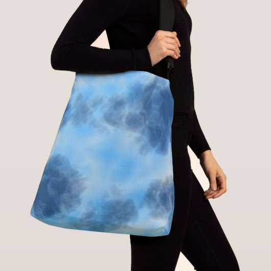 Sac Ajustable Cloud bleu Abstrait (De près)