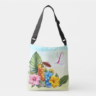 Sac Ajustable Cocktails Tropicaux Barman Monogrammé
