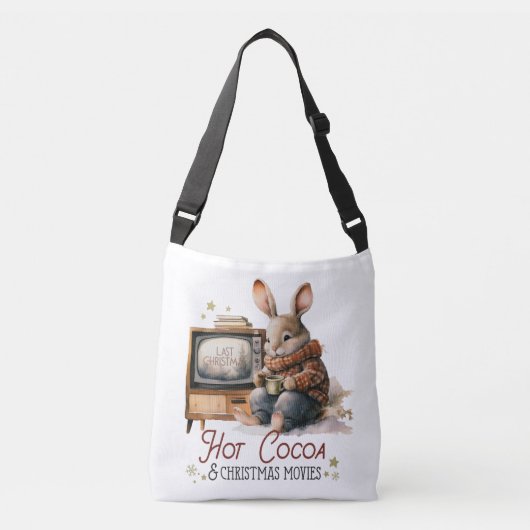 Sac Ajustable Coco chaud et films de Noël (Devant)