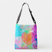 Sac Ajustable Coeur Boho (Dos)