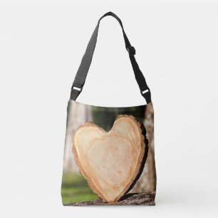 Sac Ajustable cœur en bois