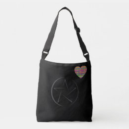 Sac Ajustable Coeur - Noir - Emo - Fourre-tout