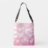 Sac Ajustable Coeurs roses (Dos)