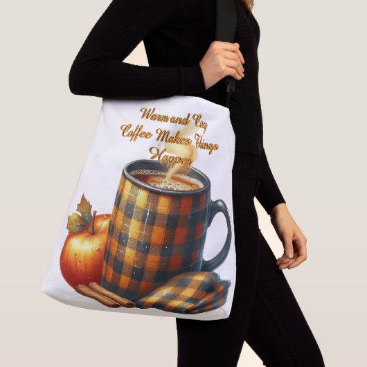 Sac Ajustable Coffee Makes Things Happen (De près)