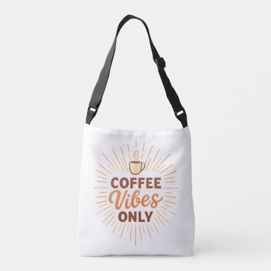 Sac Ajustable Coffee Vibes Only – Boho Coffee Design (Dos)