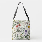 Sac Ajustable Collage de fleurs sauvages (Dos)