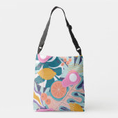 Sac Ajustable Collage de jungle exotique et moderne. (Dos)