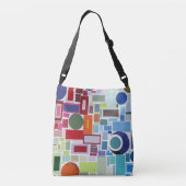 Sac Ajustable Collage de la carte couleur Retro Disco des années (Dos)