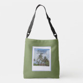 Sac Ajustable Collage de mots Hawaï (Dos)