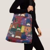 Sac Ajustable Collage d'intoxiqué de livre (De près)