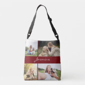 Sac Ajustable Collage photo moderne Chien de Bourgogne (Dos)