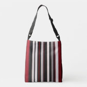 Sac Ajustable Collection Abstraite Red Black Lines tendance (Dos)