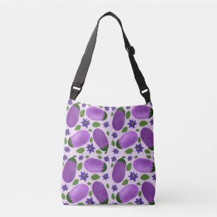 Sac Ajustable Collection Blush & Bloom Aubergine – Lilas Doux