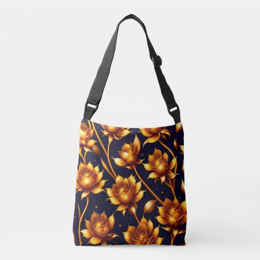 Sac Ajustable Collection de Roses d'or de luxe moderne (Devant)