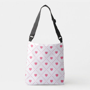 Sac Ajustable Collection des valentines du Coeur rose rustique