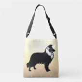 Sac Ajustable Collie Silhouette (Dos)