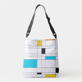 Sac Ajustable Coloré, cool, tendance, art d'illustration moderne (Dos)