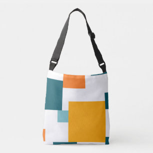 Sac Ajustable Coloré, moderne, jouant carré motif géométrique