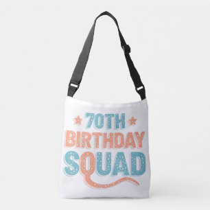 Sac Ajustable Colorful Distressed 70e anniversaire