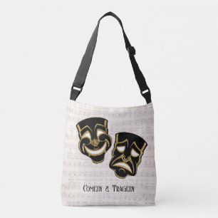 Sac Ajustable Comédie et tragédie musicale Black & Gold