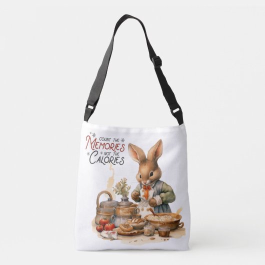 Sac Ajustable Compter les souvenirs pas les calories (Dos)