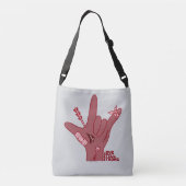Sac Ajustable Conception ASL ILY - Amour Blessé Mais Encore Fort (Dos)
