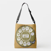 Sac Ajustable Conception de cadran de téléphone rotatif (Dos)