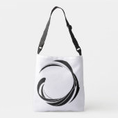 Sac Ajustable Conception de cercle de tourbillon abstrait – œuvr (Dos)
