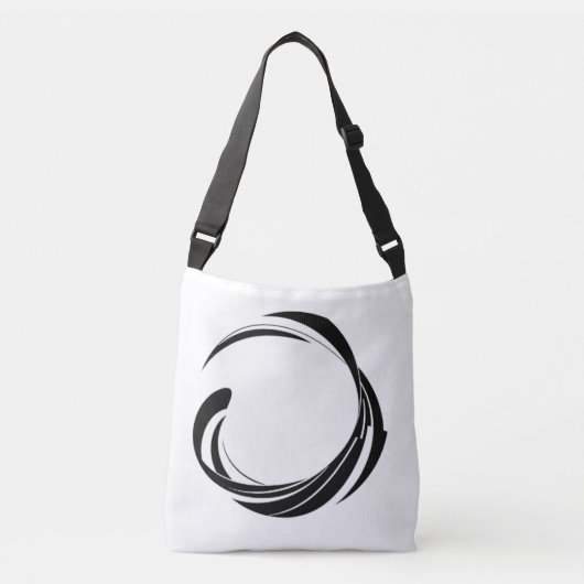 Sac Ajustable Conception de cercle de tourbillon abstrait – œuvr (Devant)