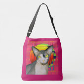 Sac Ajustable Conception de chat fou avec Sphynx Cat Ninja en ro (Dos)