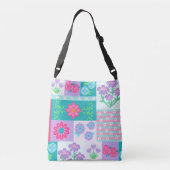 Sac Ajustable Conception de fleurs vibrantes en fleurs (Dos)