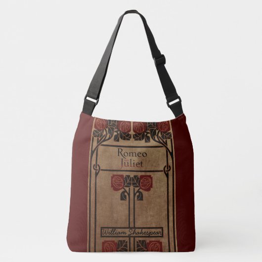 Sac Ajustable Conception de livre de style de Nouveau d'art (Devant)