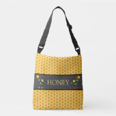 Sac Ajustable Conception de nid d'abeille moderne & abeilles bou (Devant)
