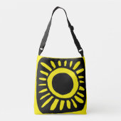 Sac Ajustable Conception de pop en jaune (Dos)