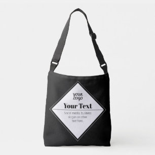 Sac Ajustable Conception de texte moderne éditable & votre logo