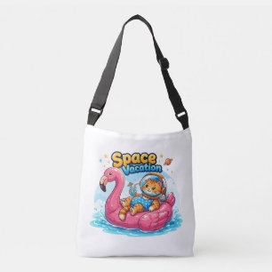 Sac Ajustable Conception de vacances de chat spatial Kawaii