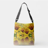 Sac Ajustable Conception impressionnante de tournesol (Devant)