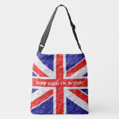 Sac Ajustable Conception personnalisée de drapeau d'Union Jack (Dos)