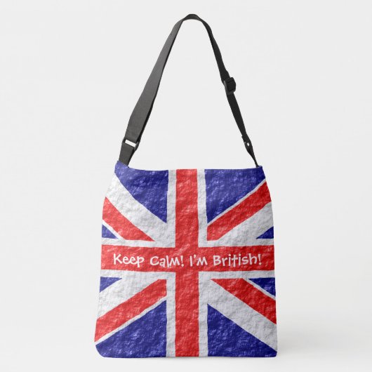 Sac Ajustable Conception personnalisée de drapeau d'Union Jack (Dos)