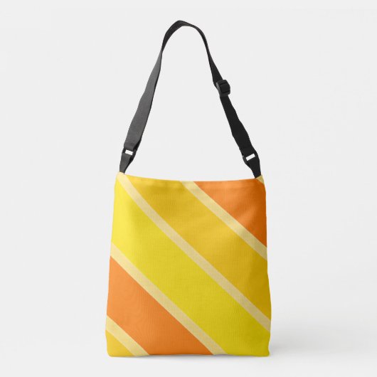 Sac Ajustable Conception rayonnante des tons orange jaune vif (Dos)