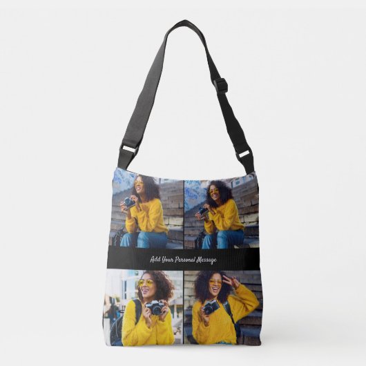 Sac Ajustable Concevez votre propre collection de 4 photos (Devant)