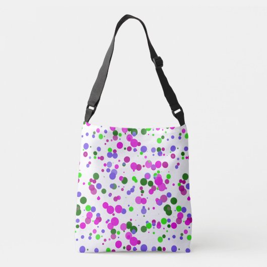 Sac Ajustable Confettis à pois roses (Dos)