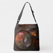 Sac Ajustable Connexion fluide Art abstrait cosmique moderne (Dos)
